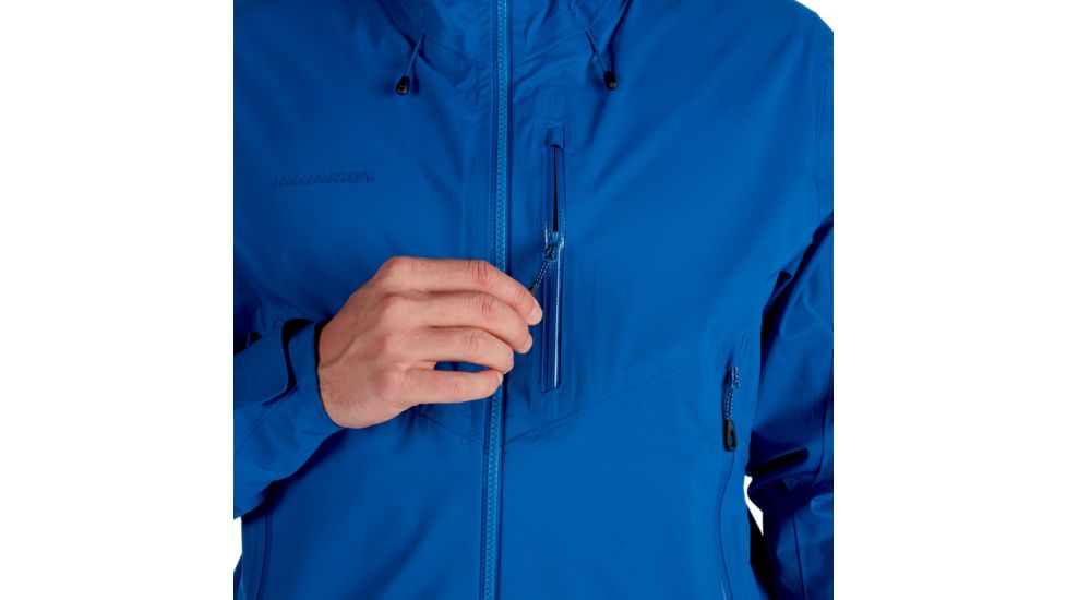 Mammut Kento HS Hooded Jacket - Men's, Surf, Large, 1010-26830-50139-115