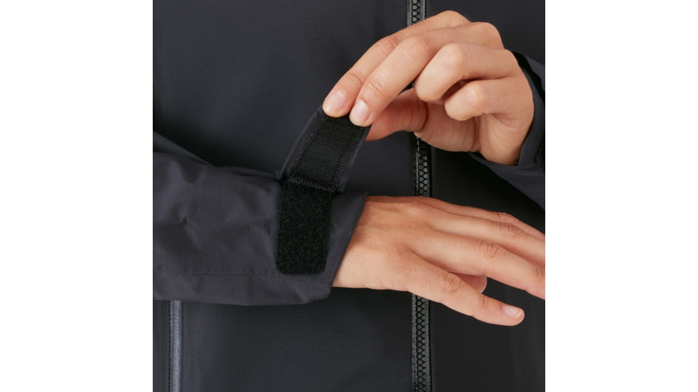 Mammut Kento HS Hooded Jacket - Womens, Black, Extra Large, 1010-26840-0001-116