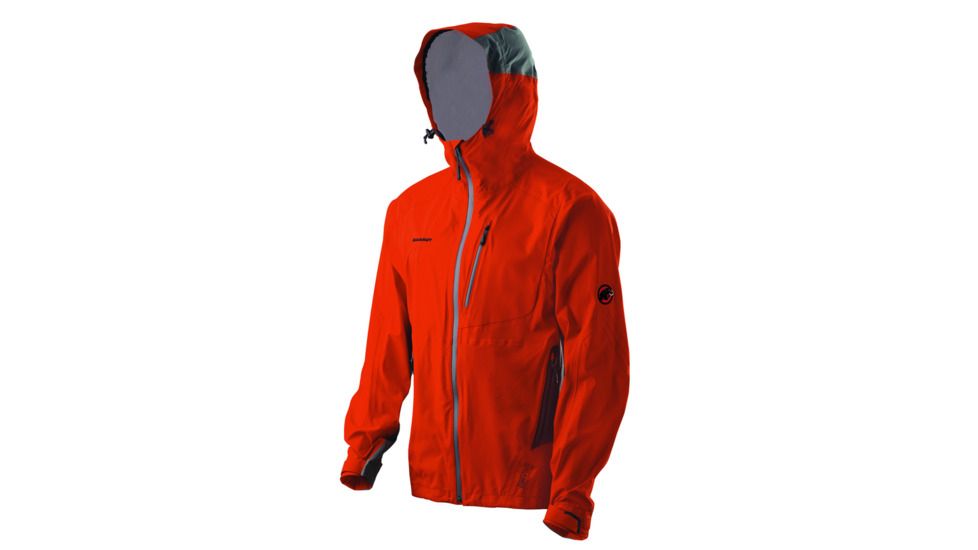 Mammut Kento Jacket - Men's-XX-Large-Dark Orange / Smoke