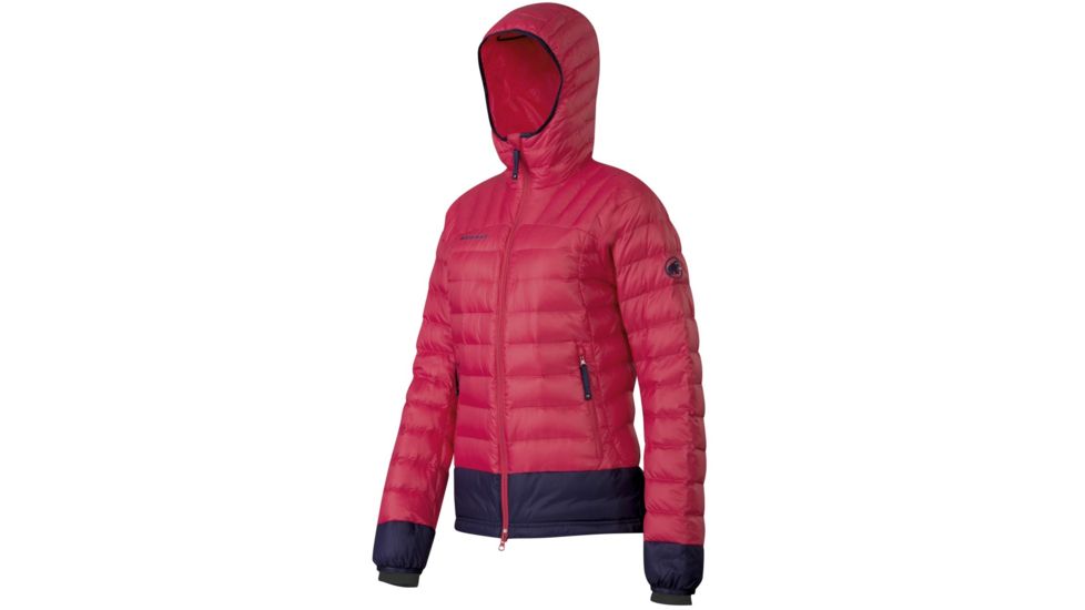 Mammut Kira IS Hooded Jacket - Womens-Light Carmine/Dark Indigo-Medium