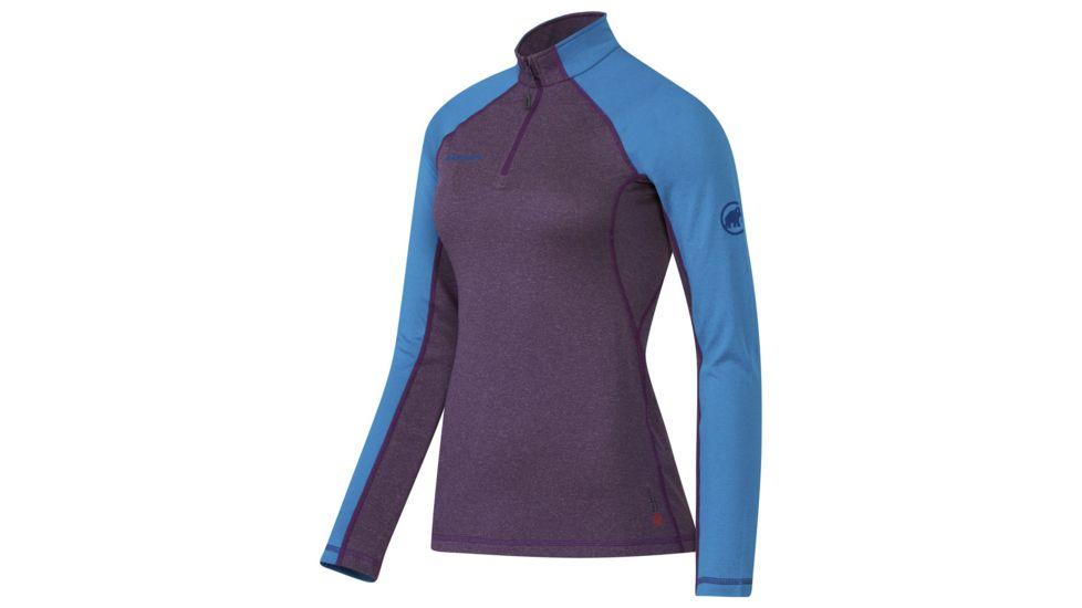 Mammut Kira Pro Half Zip Longsleeve - Women's-Velvet/Atlantic-Small