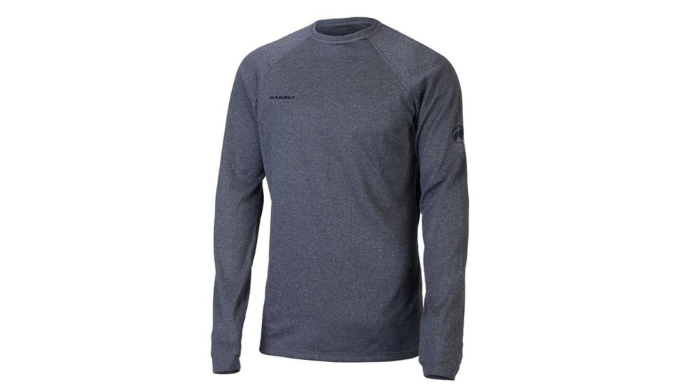 Mammut Klamath Longsleeve Shirt Marine Melange Small 1050-01170-5784-113