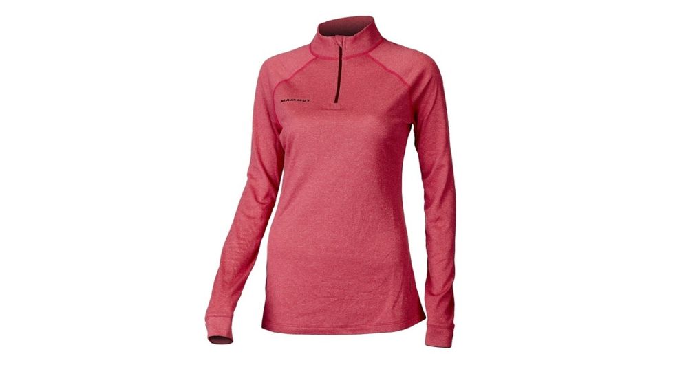 Mammut Klamath Half Zip Longsleeve Shirt Magenta Melange Large 1050-01160-3419-115