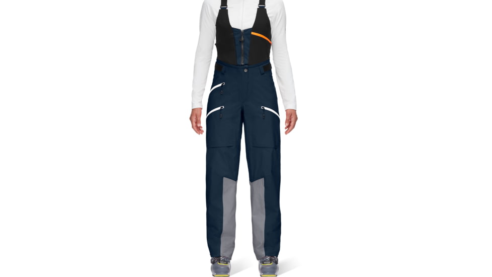 Mammut La Liste Pro HS Bib Pants - Womens, Marine/White, US 4, 1020-12820-5899-34-10