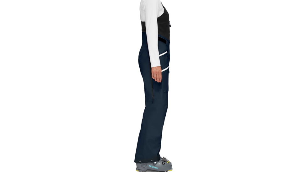 Mammut La Liste Pro HS Bib Pants - Womens, Marine/White, US 4, 1020-12820-5899-34-10
