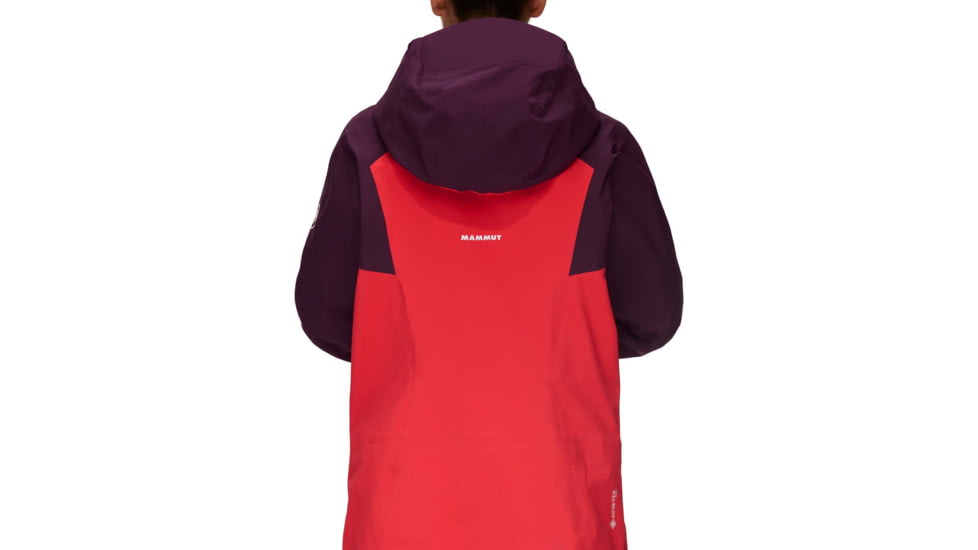 Mammut La Liste Pro HS Hooded Jacket - Womens, Sunset/Grape, Small, 1010-28250-3689-113