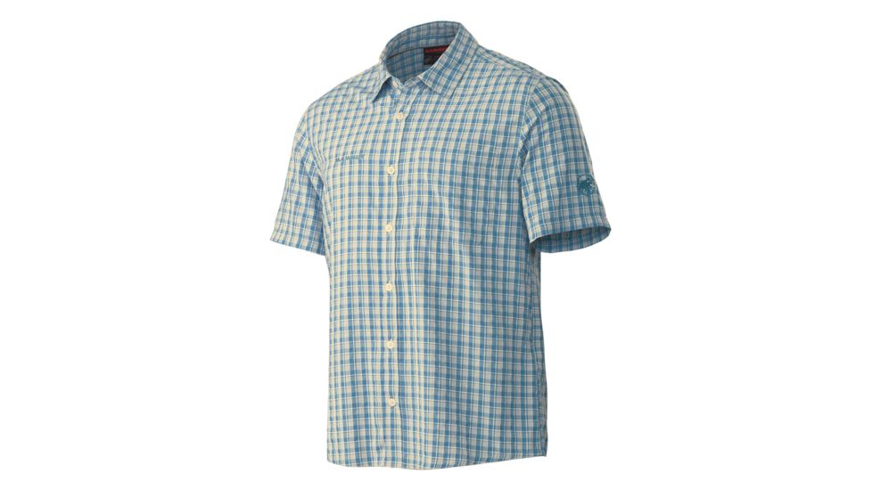 Mammut Lenni Shirt - Men's-Beige/Erie-Large