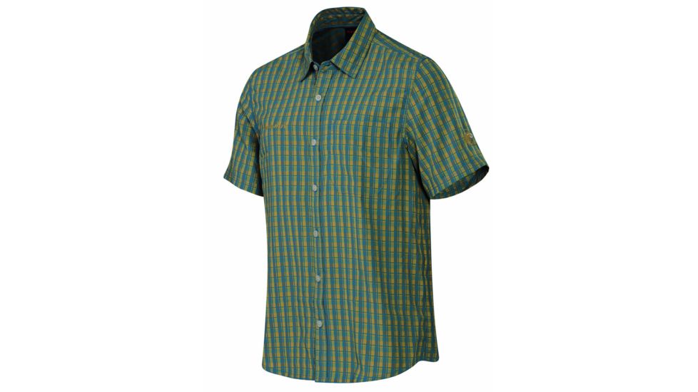 Mammut Lenni Shirt - Men's-Dark Cyan/Tuff-Small