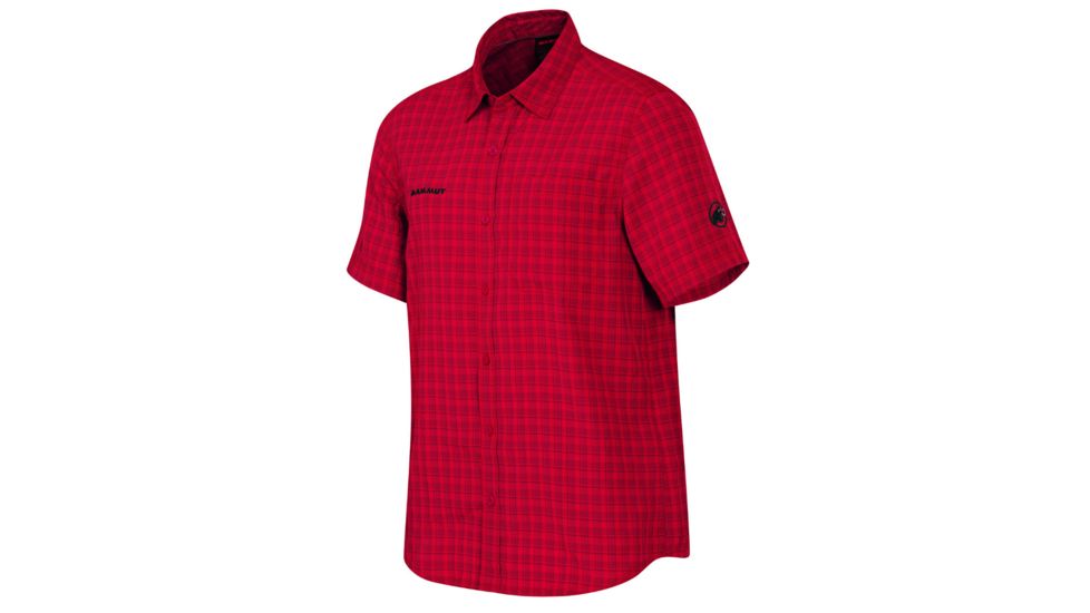 Lenni Shirt - Mens-Lava/Seaweed-Medium