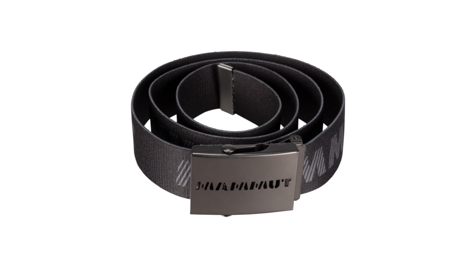 Mammut Logo Belt, Black/Titanium, One Size, 1192-00070-0486-1