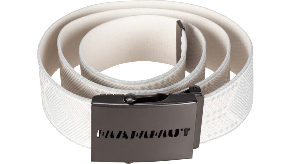 Mammut Logo Belt, Bright White/Highway, One Size, 1192-00070-00349-1