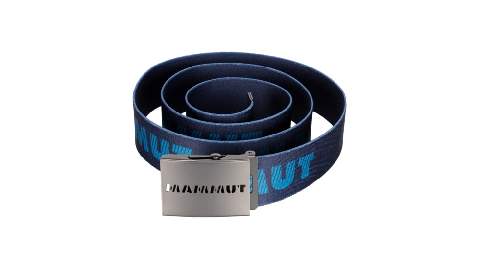 Mammut Logo Belt, Marine/Sapphire, One Size, 1192-00070-50396-1