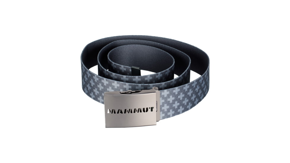 Mammut Logo Belt, Titanium/Granit, One Size, 1192-00070-00011-1