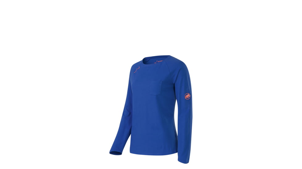 Mammut Logo Longsleeve T-Shirt - Women's-Maliblue-Small