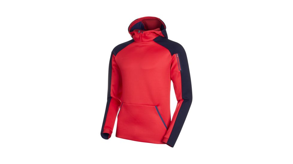 Mammut Logo Midlayer Hoody - Mens, Scooter/Peacoat, 2XL, 1014-00790-3569-117