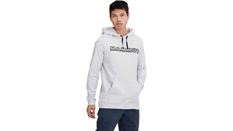 Mammut Logo ML Hoody - Mens, Highway Melange Prt1, 2XL, 1014-02140-00420-117