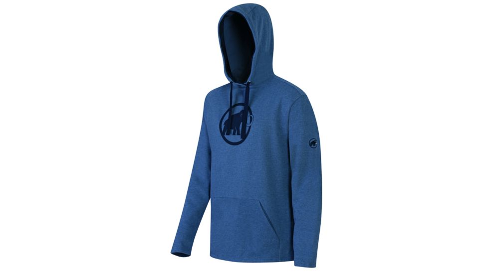 Logo ML Hoody - Mens-Marine Melange/Marine-Medium