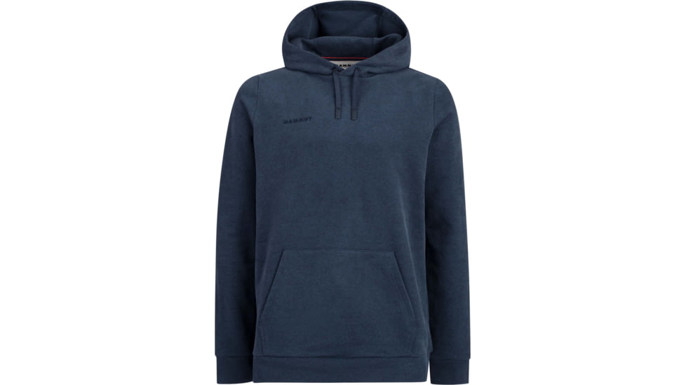 Mammut Logo ML Hoody - Mens, Peacoat Melange Prt3, Large, 1014-02140-50168-115