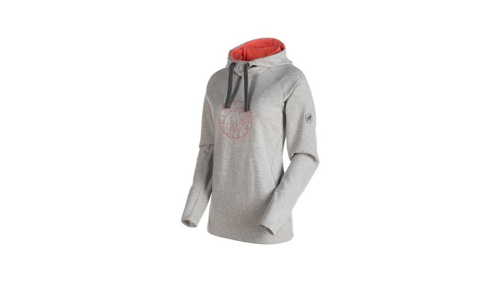 Mammut Logo ML Hoody - Women's-Granit Melange-Medium