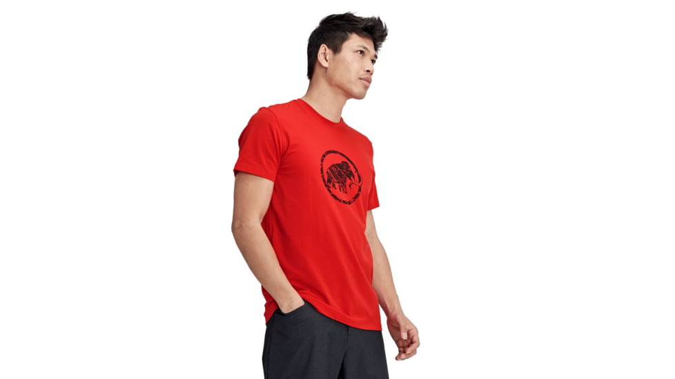 Mammut Logo T-Shirt - Men's, Magma, Extra Small, 1017-07295-3465-112