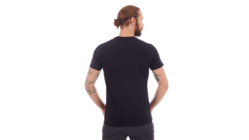 Mammut Logo T-Shirt - Mens, Black Prt1, 3XL, 1017-07292-00253-118