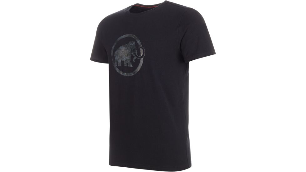 Mammut Logo T-Shirt - Mens, Black Prt1, 3XL, 1017-07292-00253-118