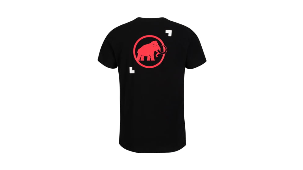 Mammut Logo T-Shirt - Mens, Black Prt2, Large, 1017-07295-00254-115