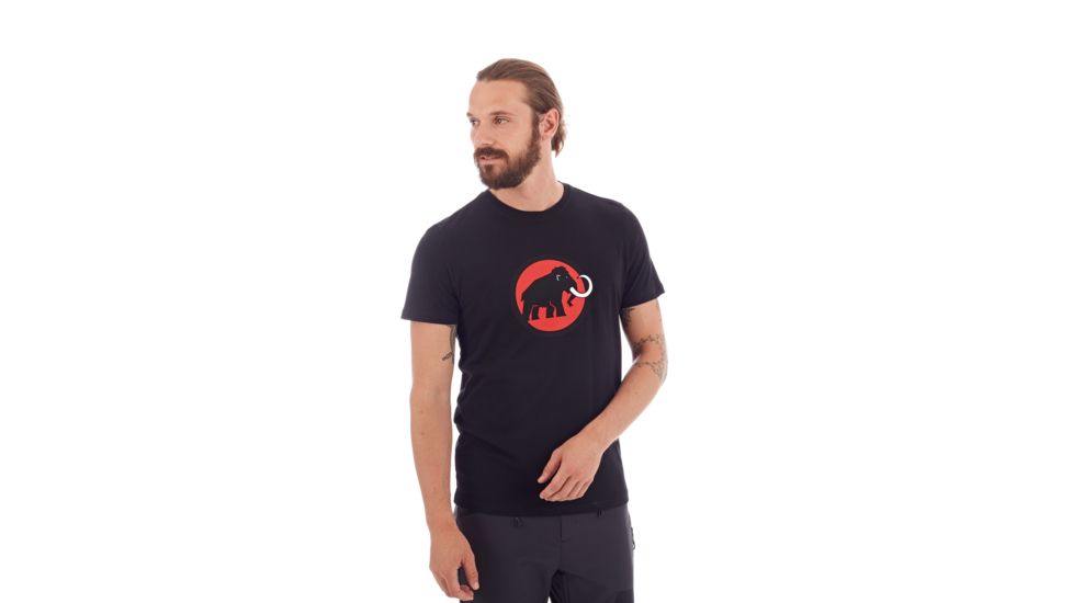 Mammut Logo T-Shirt - Mens, Black Prt3, 3XL, 1017-07292-00255-118