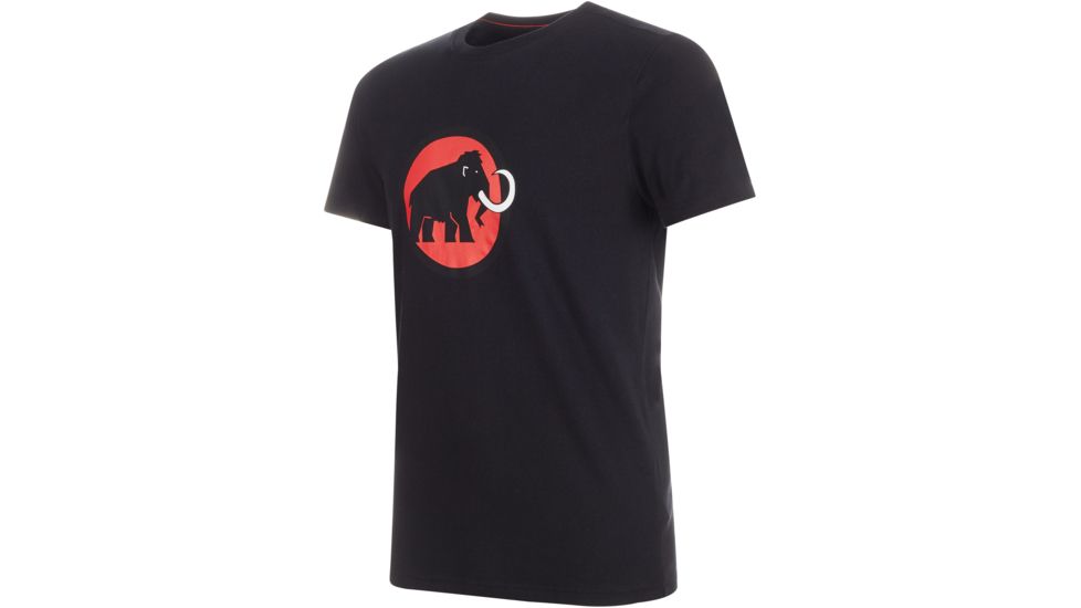 Mammut Logo T-Shirt - Mens, Black Prt3, 3XL, 1017-07292-00255-118