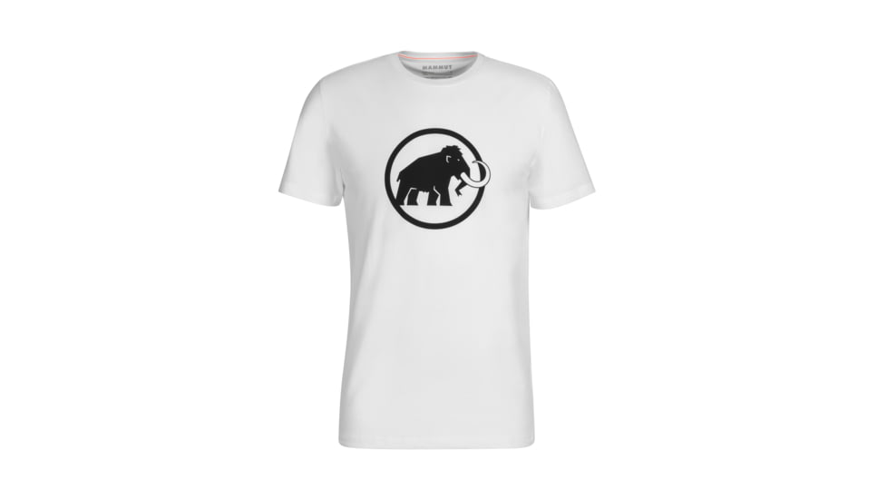 Mammut Logo T-Shirt - Mens, Bright White Prt1, Medium, 1017-07295-00257-114