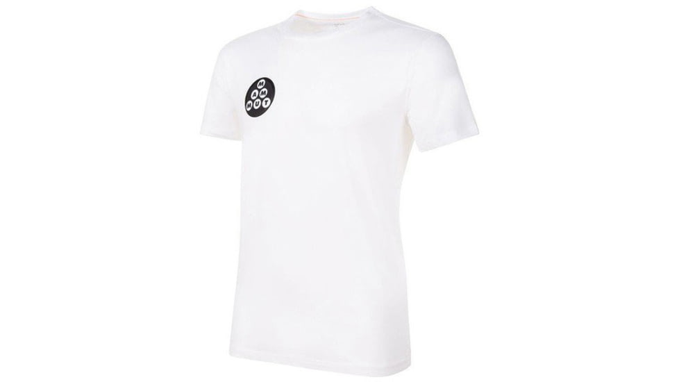 Mammut Logo T-Shirt - Mens, Bright White PRT3, Small, 1017-07294-00259-113