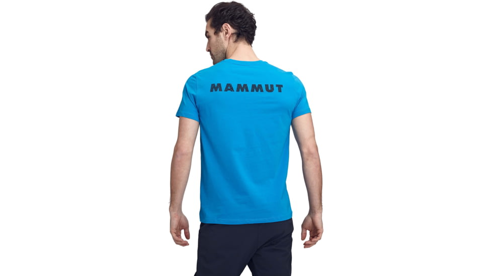 Mammut Logo T-Shirt - Mens, Gentian Prt5, Medium, 1017-07294-50335-114