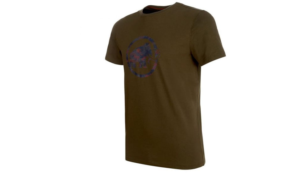 Mammut Logo T-Shirt - Mens, Iguana PRT1, Small, 1017-07293-40094-113