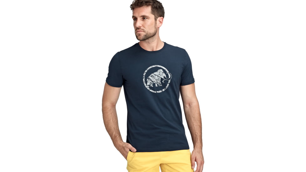 Mammut Logo T-Shirt - Men's, Marine, Extra Small, 1017-07295-5118-112