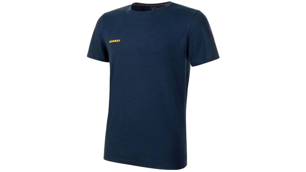 Mammut Logo T-Shirt - Mens, Marine PRT5, Small, 1017-07294-50361-113