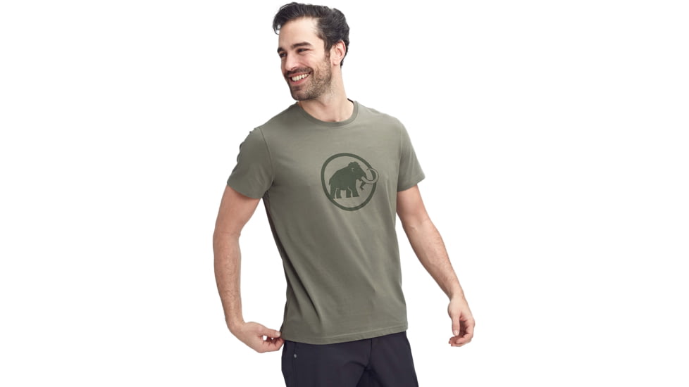 Mammut Logo T-Shirt - Mens, Tin Prt1, Extra Large, 1017-07294-00525-116