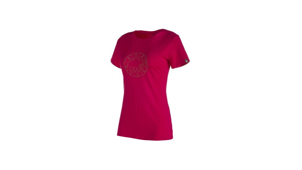 Mammut Logo T-Shirt - Women's-Magenta-Small