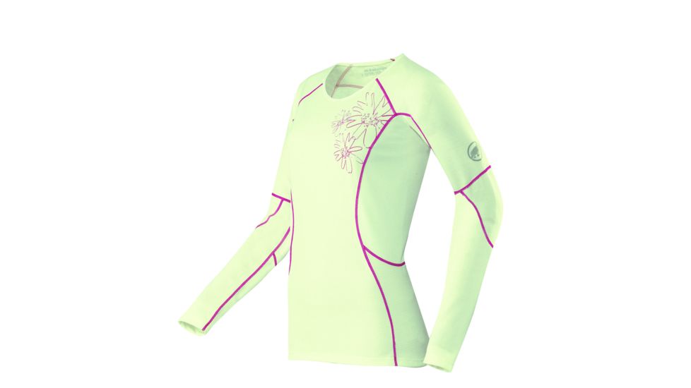 Mammut Longsleeve Print All-Year - Women's-Powder-X-Small