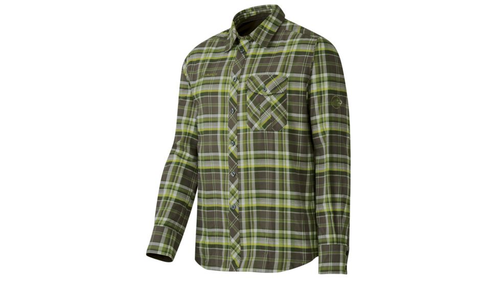 Mammut Lugano Shirt - Men's-Guava/Flint-Small