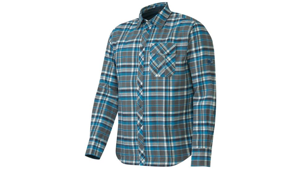Mammut Lugano Shirt - Men's-Orion/Titanium-Small