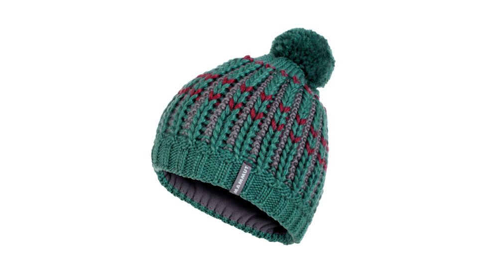Mammut Luina Beanie - Womens, Bottle/Titanium, 1 1090-04430-4569-1
