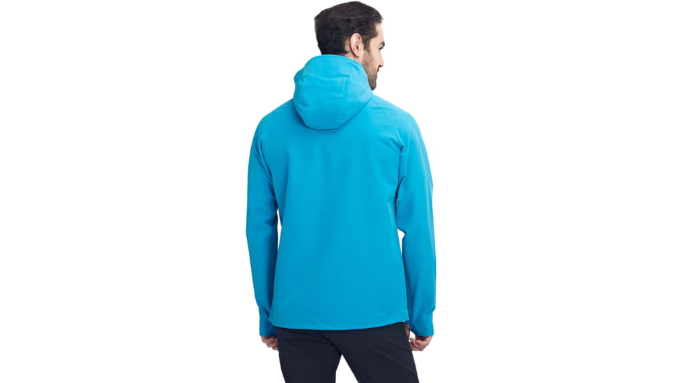 Mammut Macun SO Hooded Jacket - Mens, Gentian, Medium, 1011-00500-5213-114
