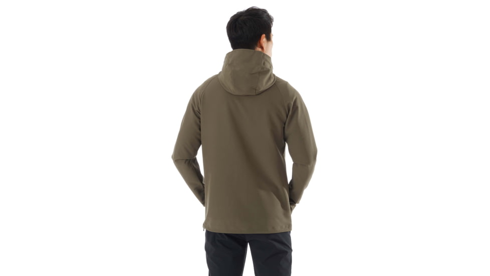 Mammut Macun SO Hooded Jacket - Mens, Iguana, Extra Large, 1011-00500-4584-116