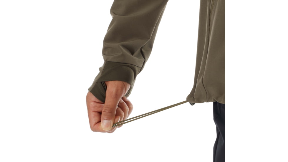 Mammut Macun SO Hooded Jacket - Mens, Iguana, Extra Large, 1011-00500-4584-116