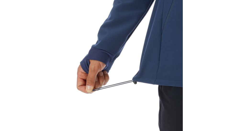 Mammut Macun SO Hooded Jacket - Mens, Peacoat, Large, 1011-00500-50125-115