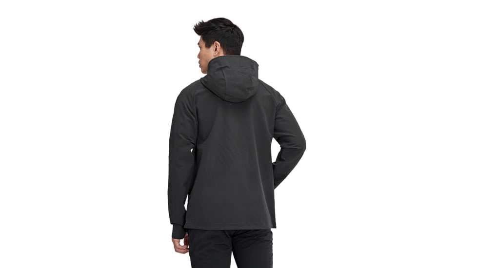 Mammut Macun SO Hooded Jacket - Mens, Phantom, Small, 1011-00500-00150-113