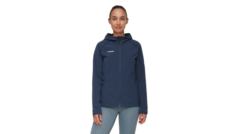 Mammut Madris Light ML Hooded Jacket - Womens, Marine, Medium, 1014-03852-5118-114