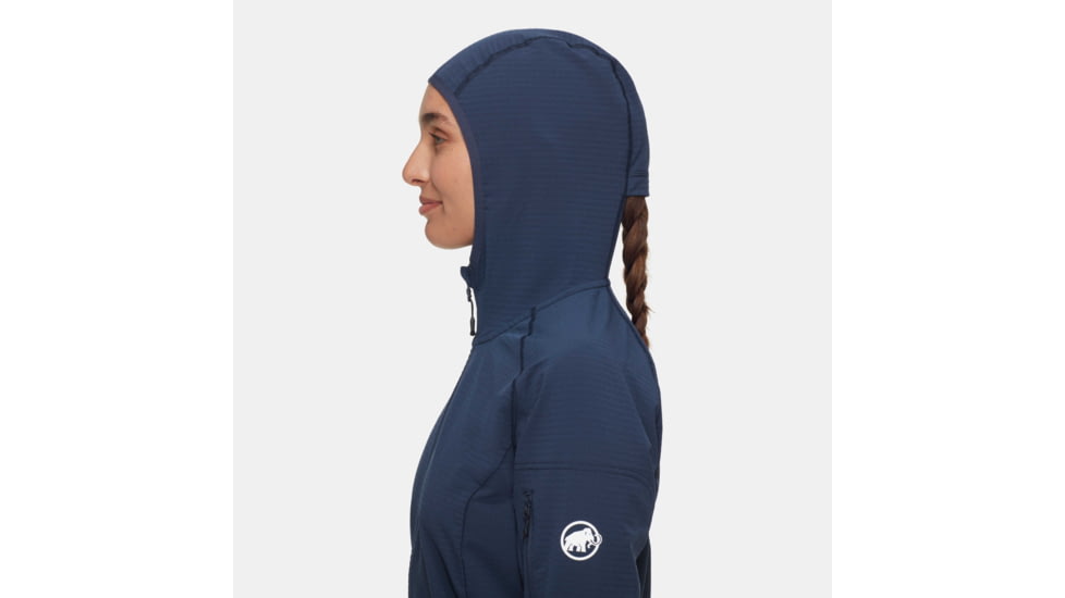 Mammut Madris Light ML Hooded Jacket - Womens, Marine, Medium, 1014-03852-5118-114