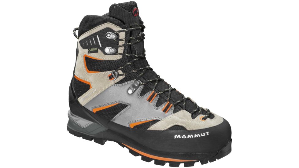 Mammut Magic GTX Mountaineering Boot - Men's-Black/Dark Taupe-9