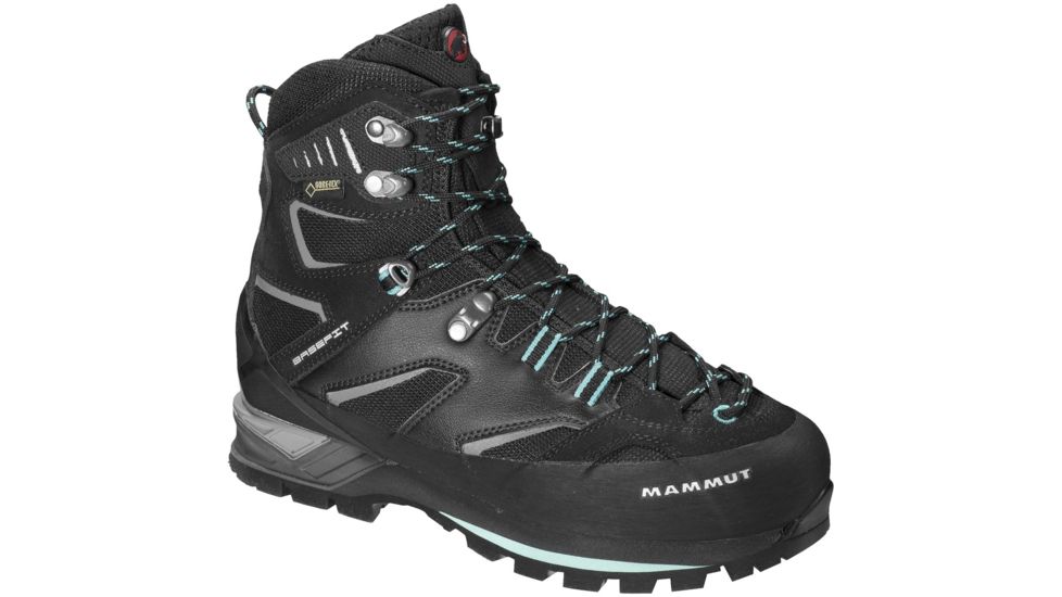 Mammut Magic GTX Mountaineering Boot - Women's -Black/Fiji-Medium-9.5